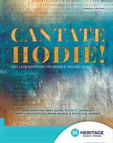 Cantate Hodie! Unison/Two-Part Reproducible Book cover